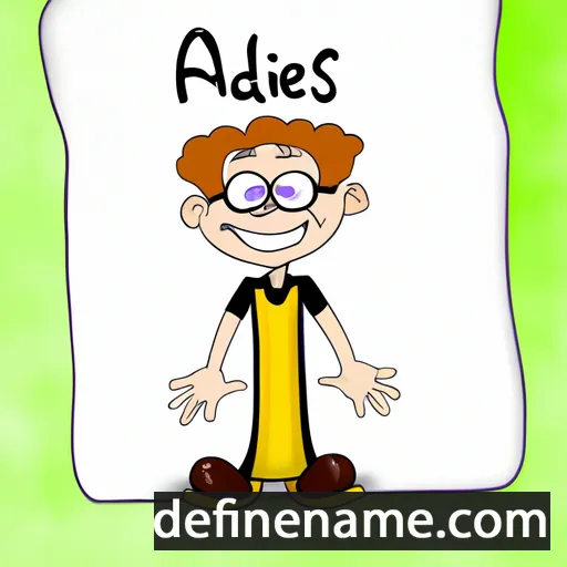 cartoon of the name Adelis