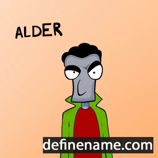 cartoon of the name Adelmár