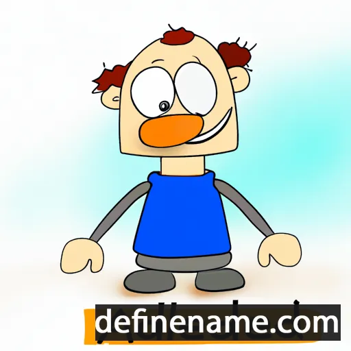 cartoon of the name Adelmut