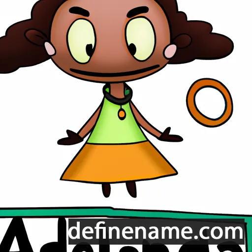 cartoon of the name Adelonda