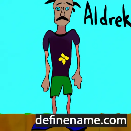 cartoon of the name Adelrik