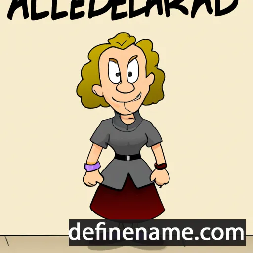 cartoon of the name Adeltraud