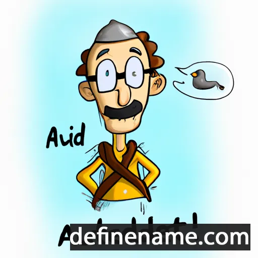 Adeltraut cartoon