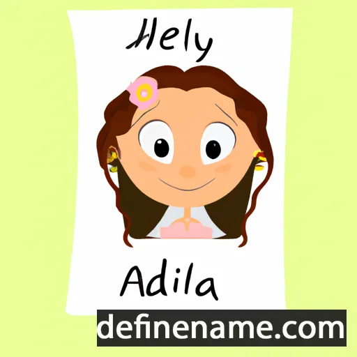 Adelya cartoon