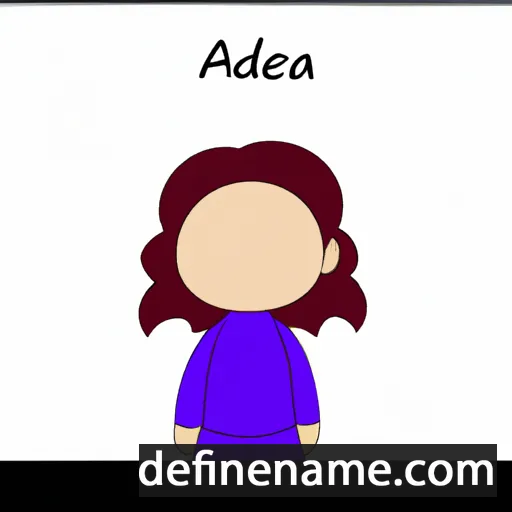 cartoon of the name Adema