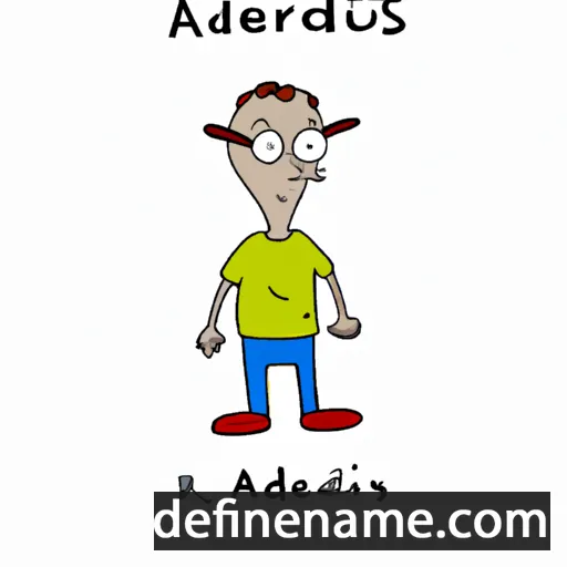 Adenordis cartoon