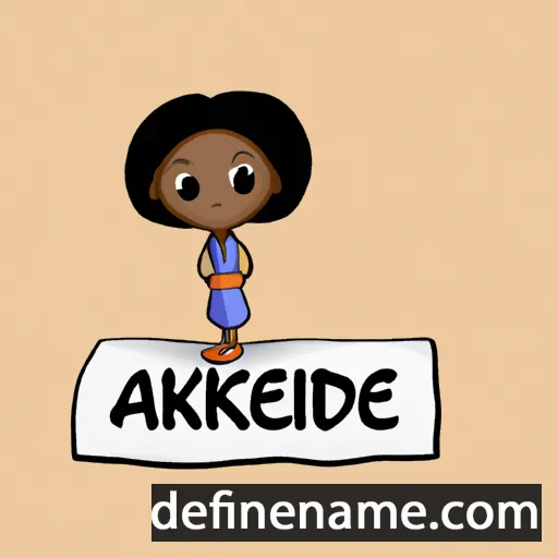 Aderonke cartoon