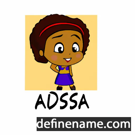 Adesuwa cartoon