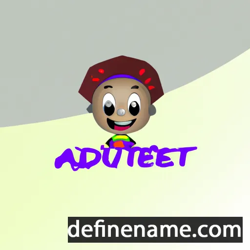 cartoon of the name Adetutu