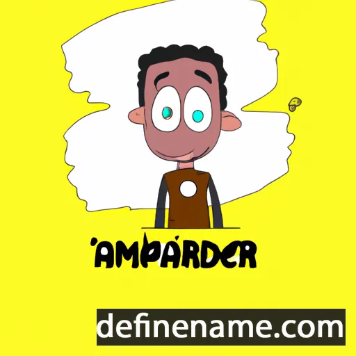 cartoon of the name Adhémar