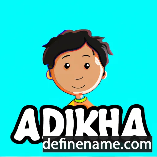 Adhika cartoon