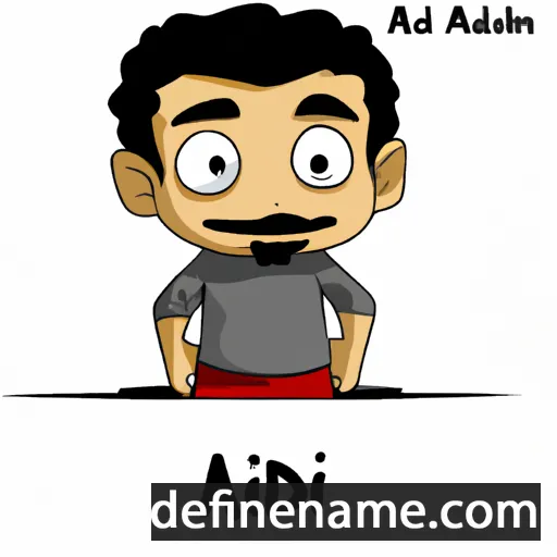 Adhil cartoon