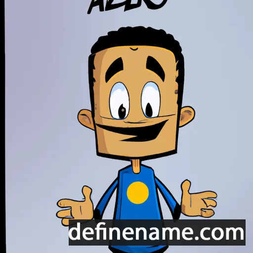 Adílio cartoon