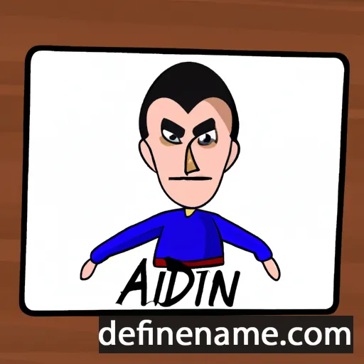 cartoon of the name Adın