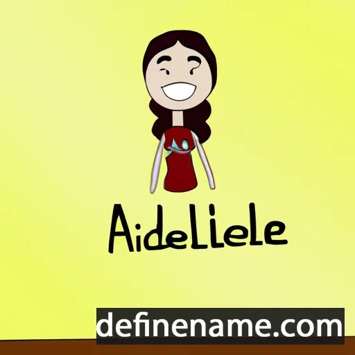 Adilene cartoon