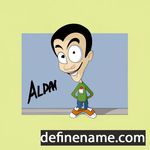 cartoon of the name Adilmar