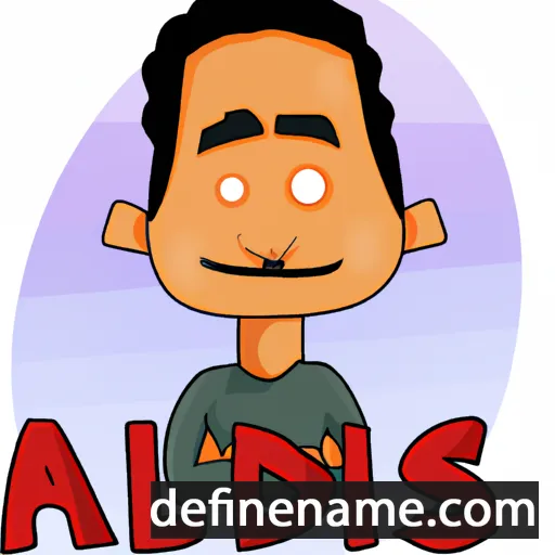 cartoon of the name Adils