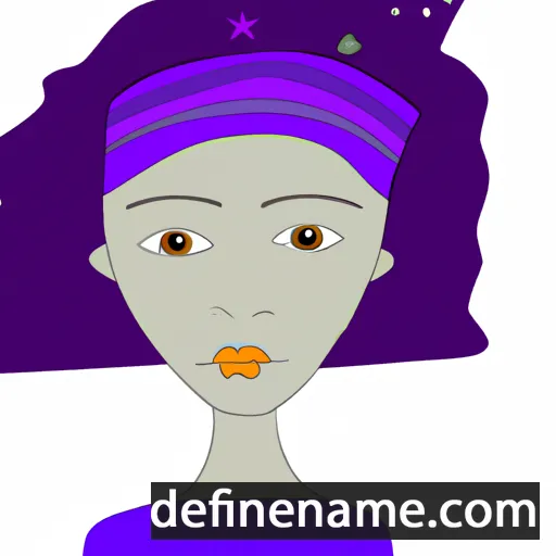 cartoon of the name Adina