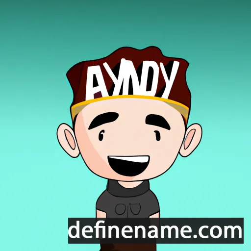 cartoon of the name Adinay