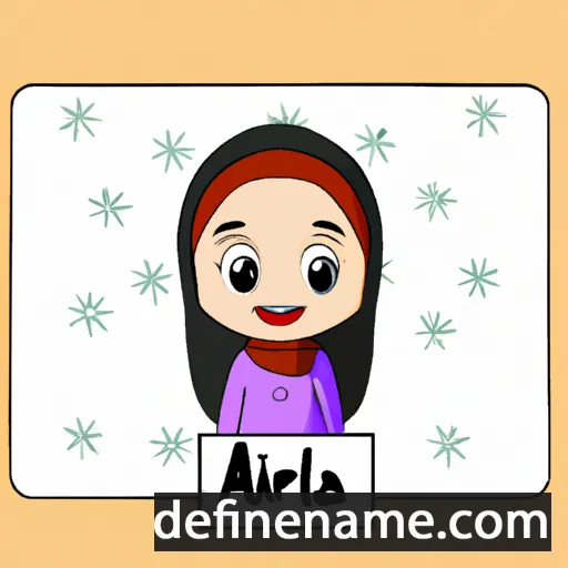 cartoon of the name Adira