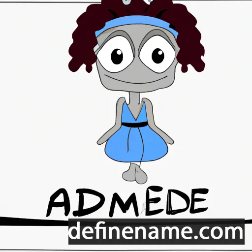 cartoon of the name Admète