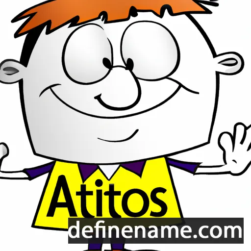 cartoon of the name Admitos