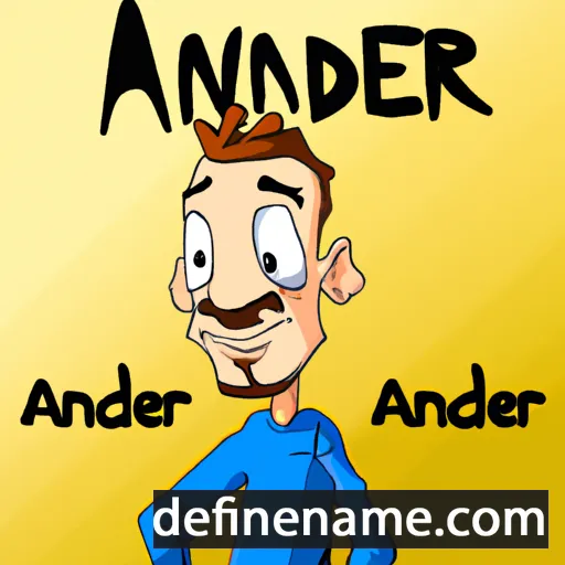 cartoon of the name Adner