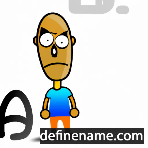 cartoon of the name Ado