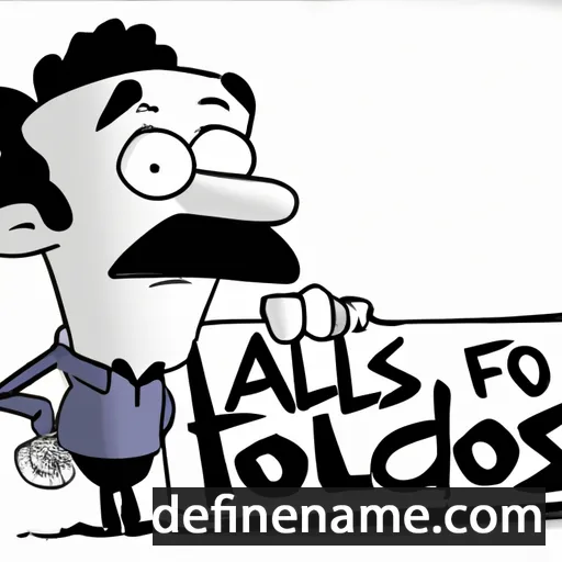 cartoon of the name Adolfos