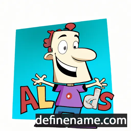 cartoon of the name Adolis