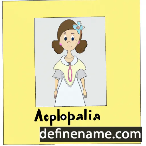 cartoon of the name Adolphina