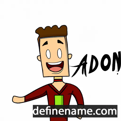 Adon cartoon