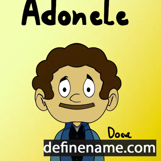 Adoniel cartoon