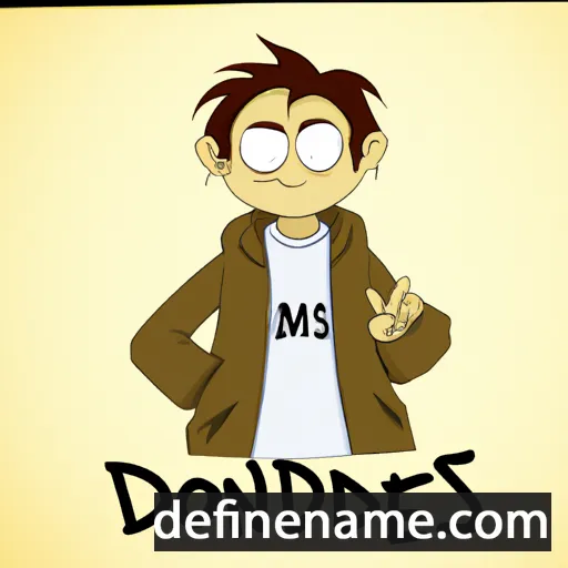 cartoon of the name Adonies