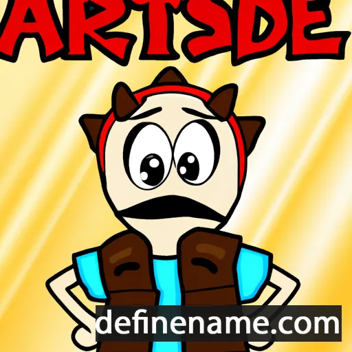 Adraste cartoon