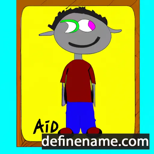 cartoon of the name Adri