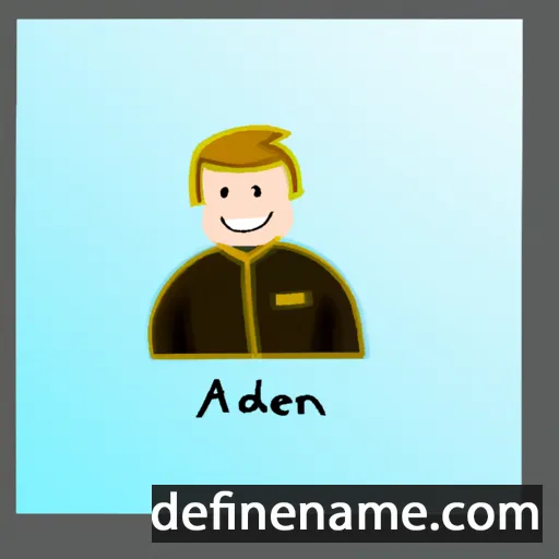 cartoon of the name Adriaen