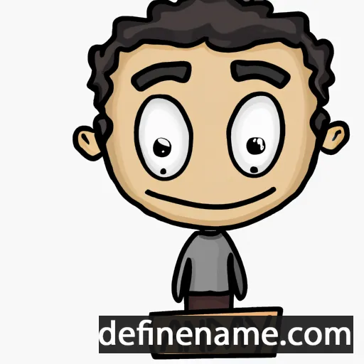 cartoon of the name Adriany