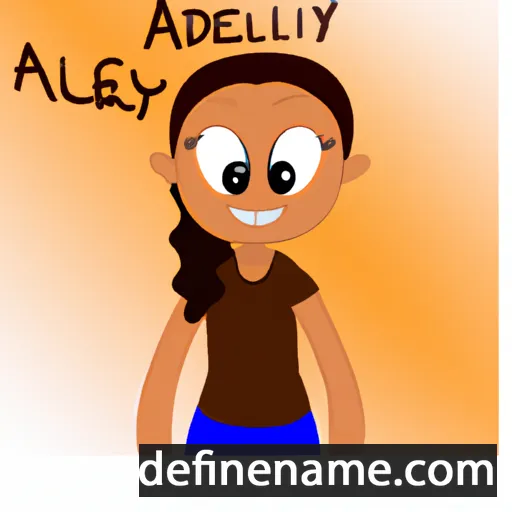 Adrielly cartoon