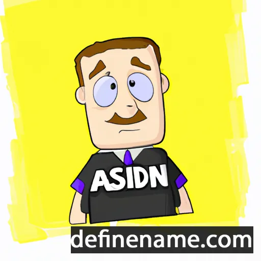 cartoon of the name Adson