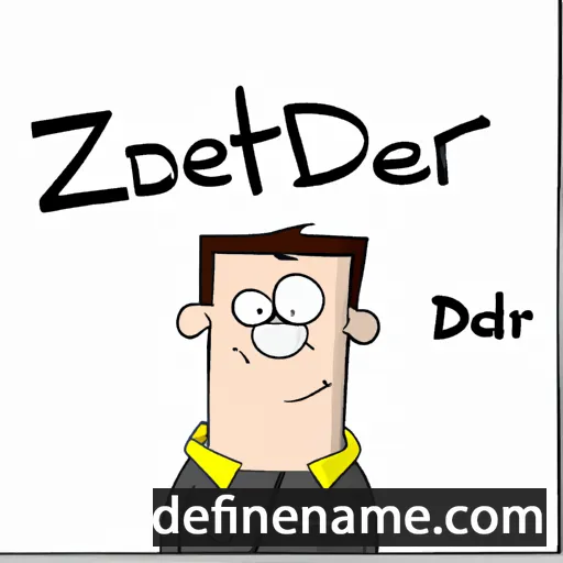 cartoon of the name Adtzer