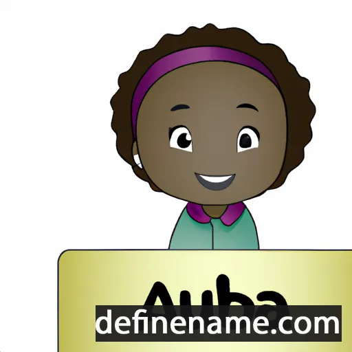 cartoon of the name Adua