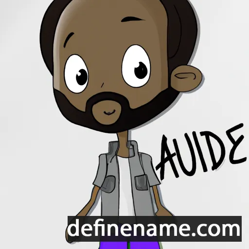 cartoon of the name Aduei