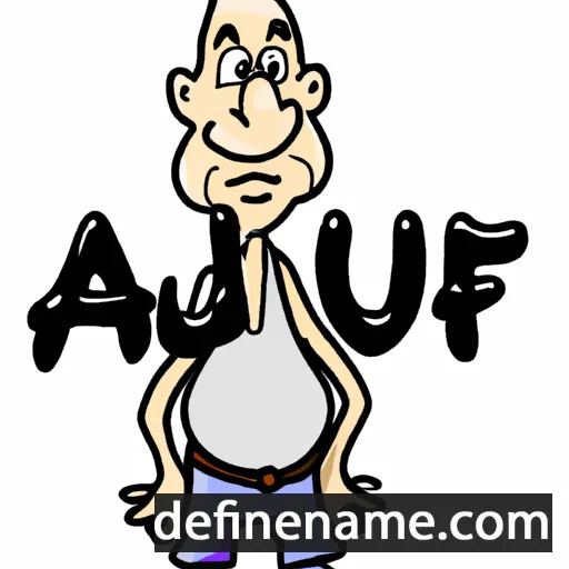 cartoon of the name Adulf