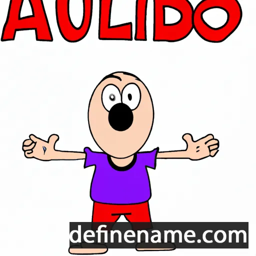 cartoon of the name Adulfo