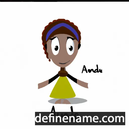 cartoon of the name Aduna