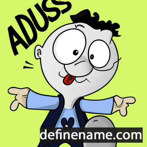 Aduš cartoon