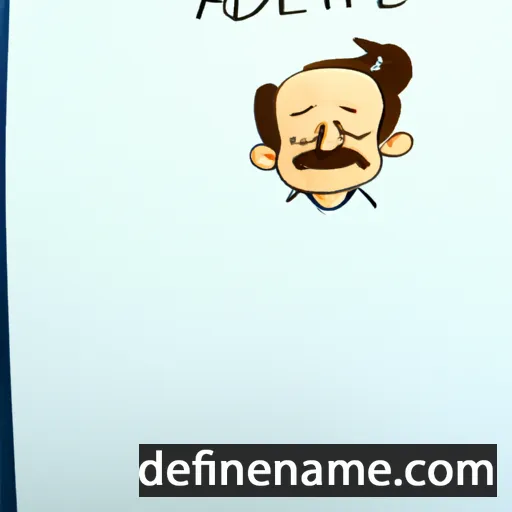 cartoon of the name Adylet