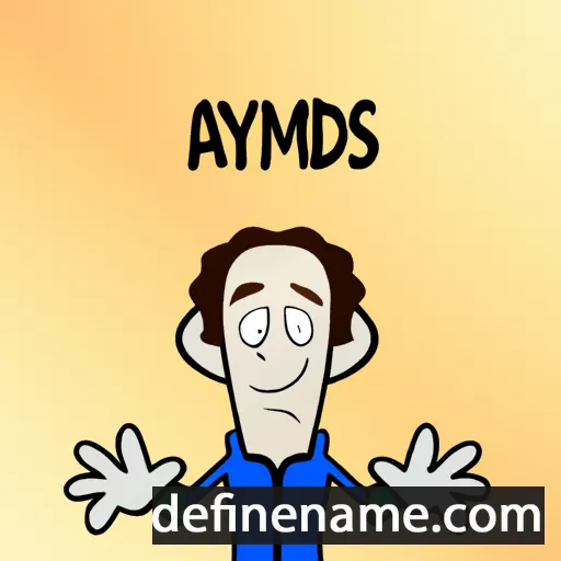 cartoon of the name Adymus