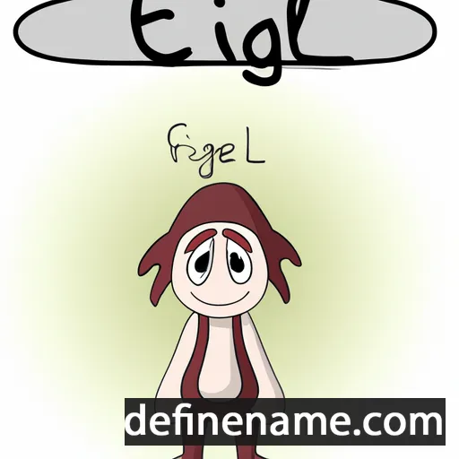 Ægileif cartoon